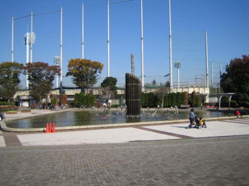 等等力綠地的池塘